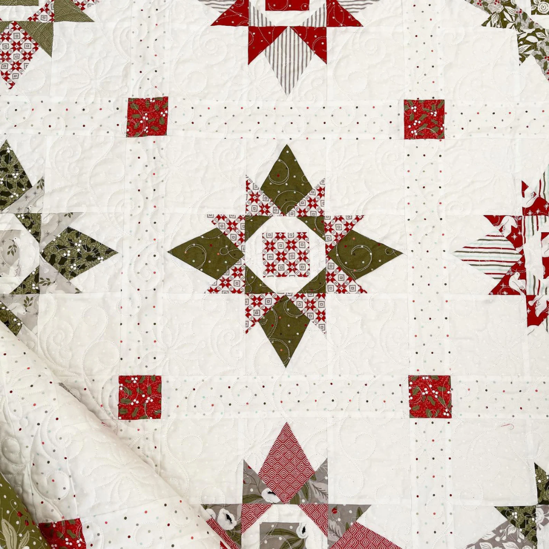 North Star Quilt Pattern, PDF Quilt Pattern