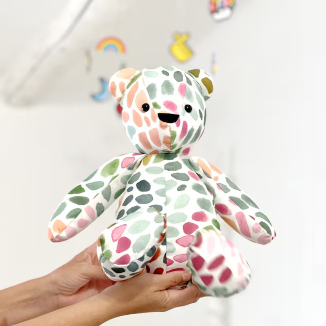 Memory Bear Pattern + VIDEO tutorial - All Sizes included, keepsake bea