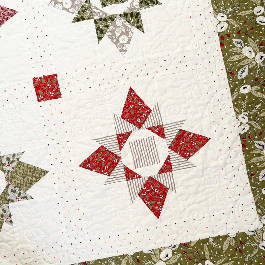 North Star Quilt Pattern, PDF Quilt Pattern