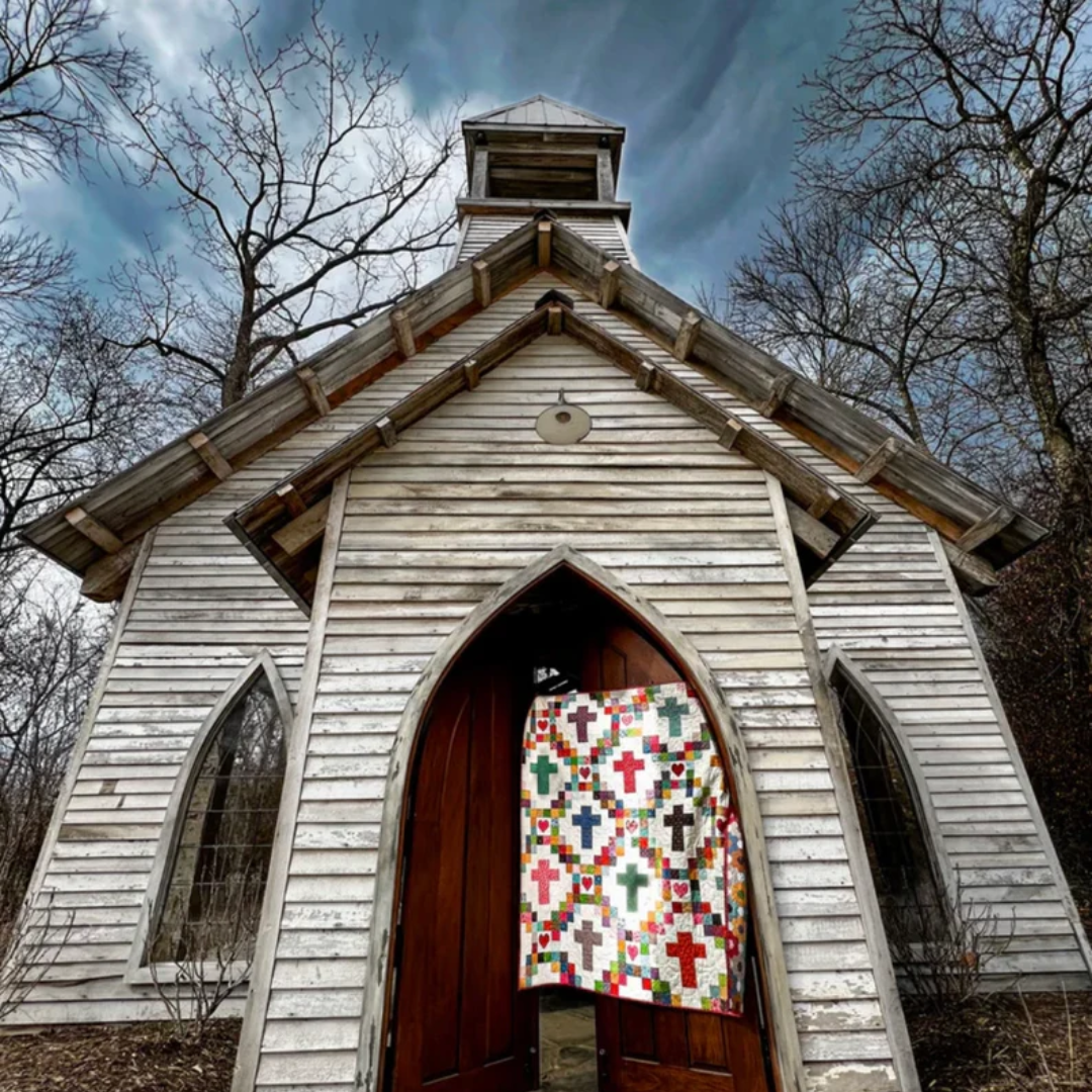 Cross Quilt Pattern: Perfect Peaces Design (PDF Download)