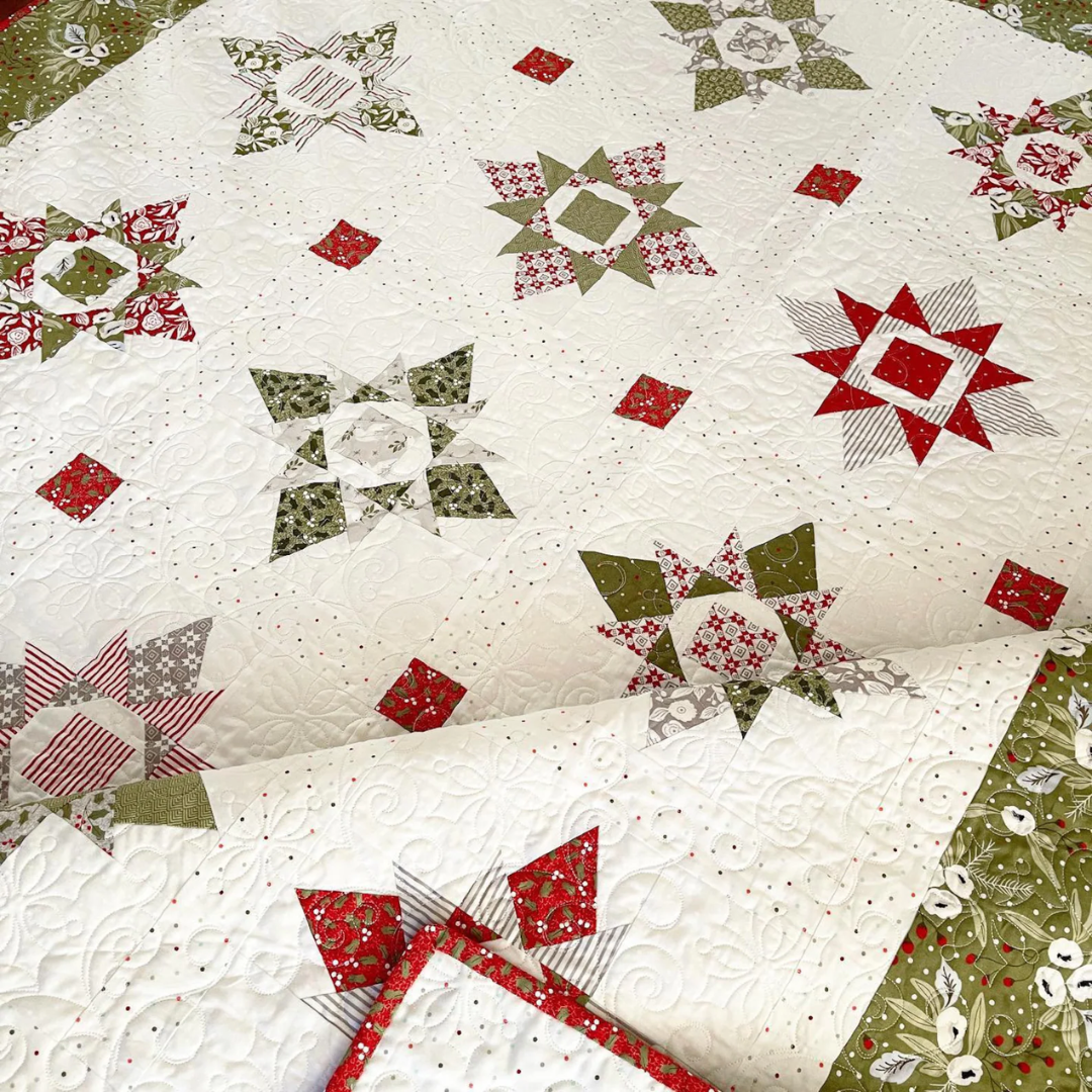 North Star Quilt Pattern, PDF Quilt Pattern