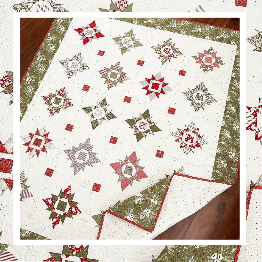 North Star Quilt Pattern, PDF Quilt Pattern